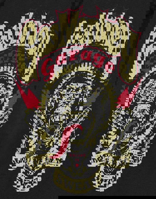 Gas Monkey Garage Mens Black Spark Plugs Short Sleeved T-Shirt