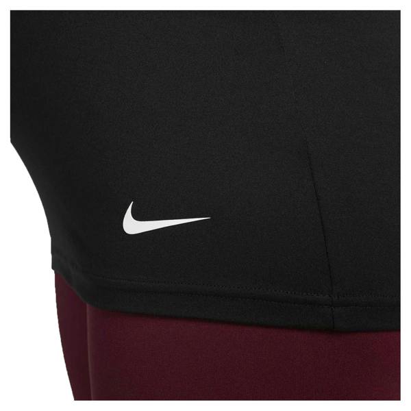 Nike Womens/Ladies Scoop Neck Tank Top - Black/White - 
