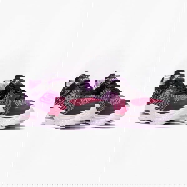 Skechers 303610L/BKLV MICROSPEC MAX PLUS-OMBRE DAYS Girls Trainers Black/Lavender