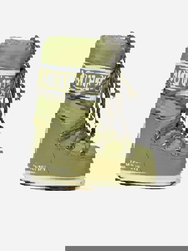 Moon Boot Kids Icon Nylon Snow Boots in Green