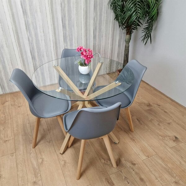 Kosy Koala Dining Table Set with 4 Chairs Dining Room, and Kitchen table set of 4