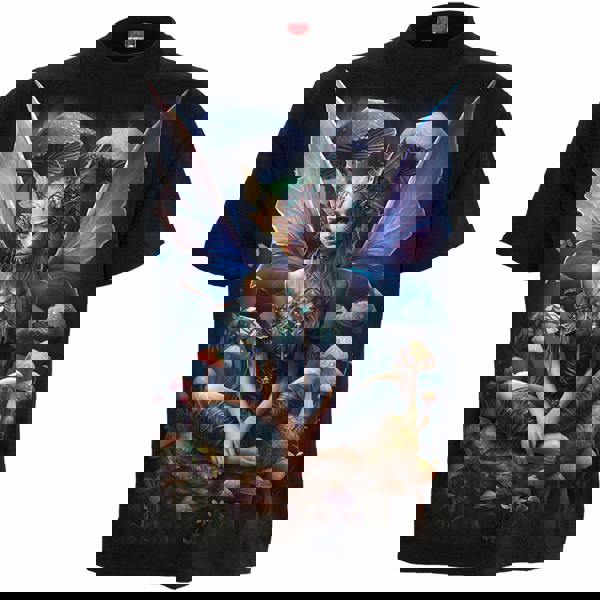 MAGICAL - Front Print T-Shirt Black