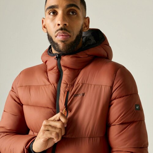 Regatta Mens Munaro Padded Jacket - Burnt Henna