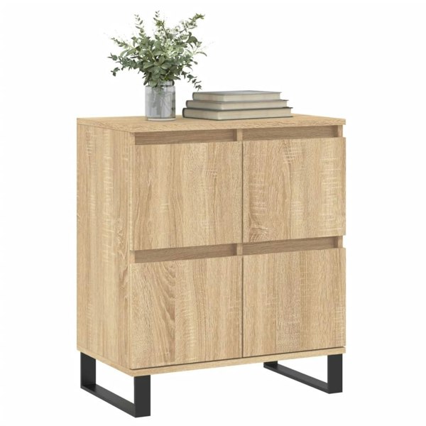 Berkfield Sideboard Sonoma Oak 60x35x70 cm Engineered Wood