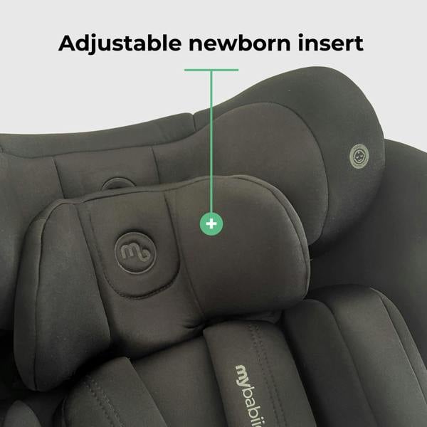 My Babiie MBCS300 i-Size (40-150cm) Spin Car Seat - Black