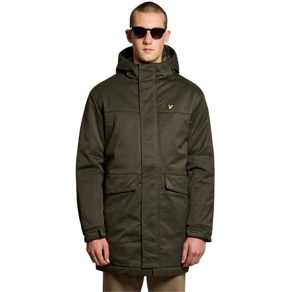 Lyle & Scott Green Olive Parka XS