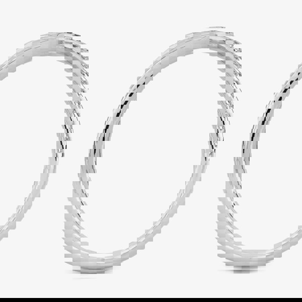 Rosa Lea Double Crossover Half-Eternity Ring BJ-R2786C