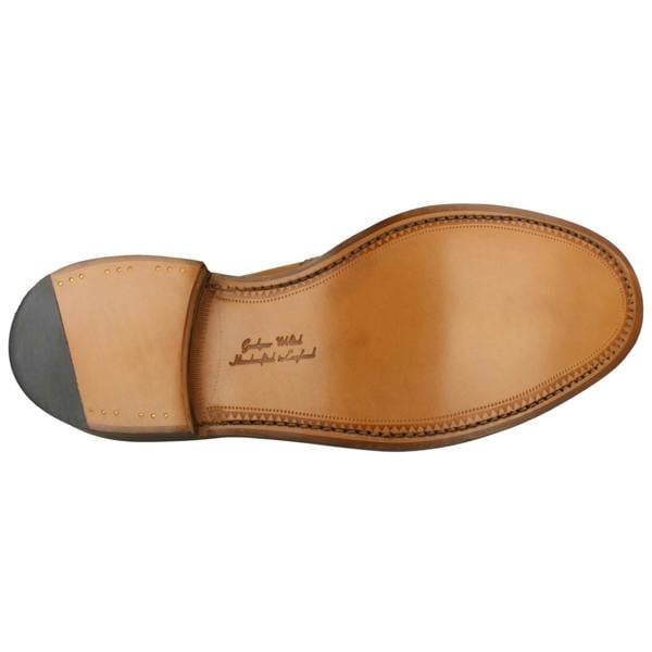 Loake Mens Loake Burnished Leather Brogues Ashby