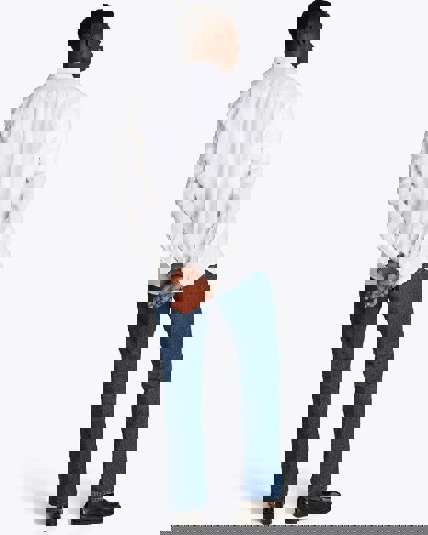 Tommy Hilfiger Pigment Dyed Solid Mens Shirt - Optic White