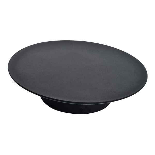 Modern Circular Halo LED Wall Lighting Fitting in Matte Sand Black Image 3