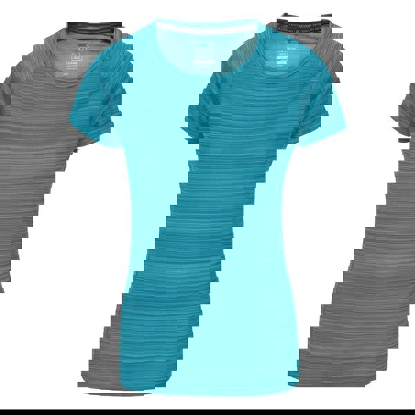 Mountain Warehouse Womens/Ladies Endurance Striped T-Shirt - Teal