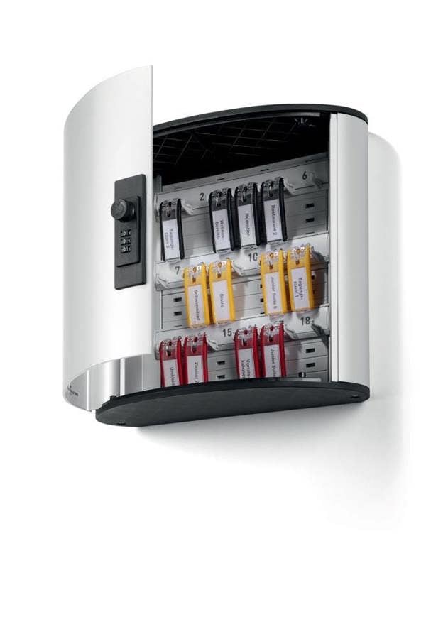 Durable Key Safe 18 Combination Lock Box | Holds 18 Keys | Includes 6 Key Clips