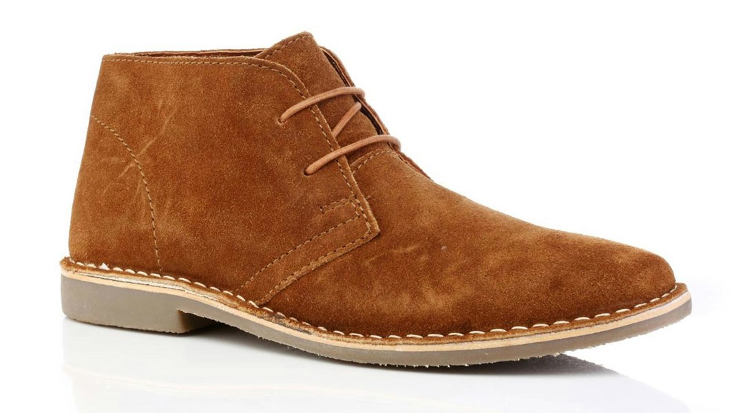Thomas Crick Red Tape Crick Gobi Suede Leather Mens Desert Lace Up Chukka Boots