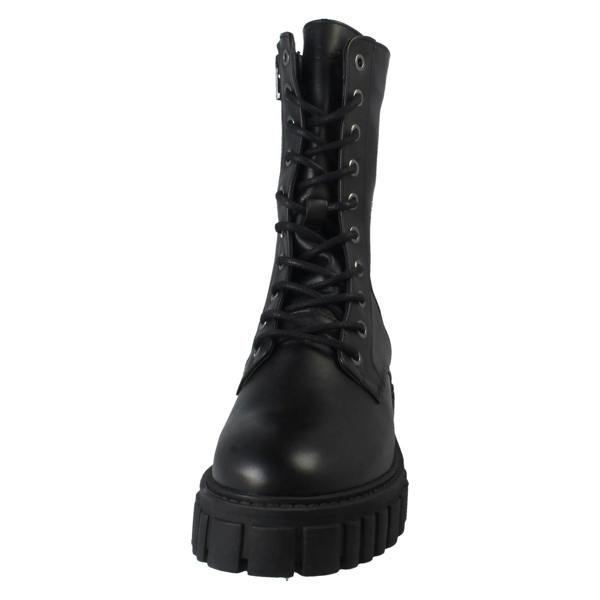 Clarks Ladies Clarks Zip & Lace Up Chunky Sole Tall Ankle Boots Page Lace
