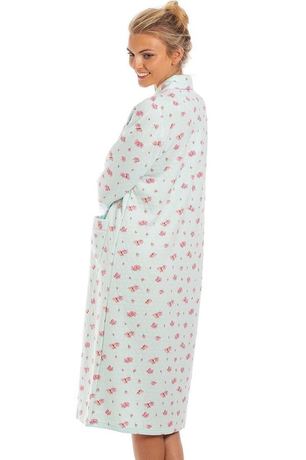 Womens Mock Quilted Housecoats