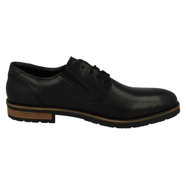 Rieker Mens Rieker Gusset Detailed Lace Up Shoes 14621