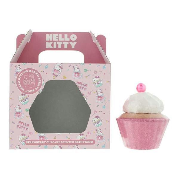 Hello Kitty Bakery Strawberry Cupcake Bath Fizzer