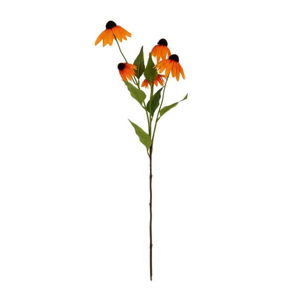 Hill Interiors Echinacea Artificial Flower Spray - Orange - 