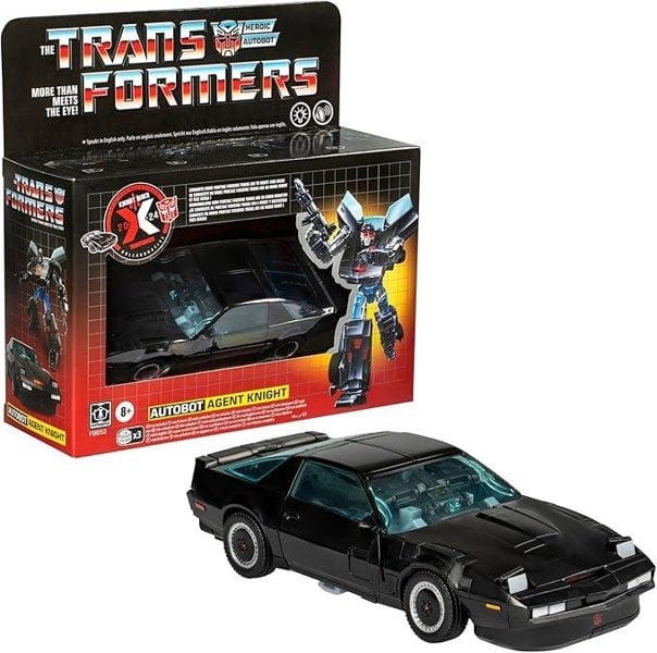 Hasbro Transformers Heroic Autobot Knight Rider Agent Knight Light and Sound Hasbro F9653