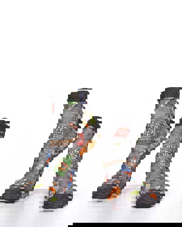 Jemsox Drink Beer Wigglesteps Sneaker Socks | Chill Vibes & Retro Style