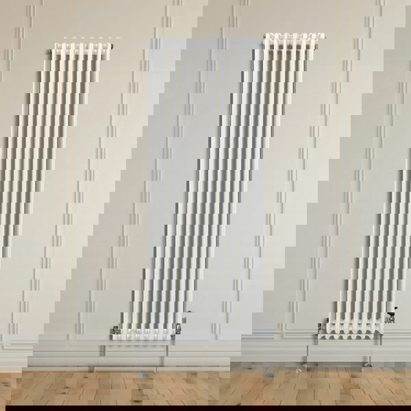 Monstershop Traditional 3 Column Radiator - 1800 x 562mm - White