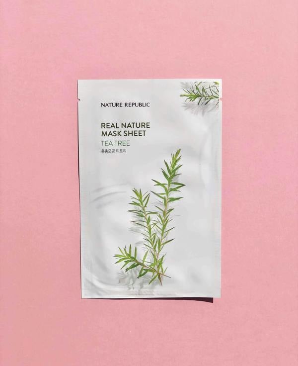 NATURE REPUBLIC Real Nature Mask Sheet Tea Tree
