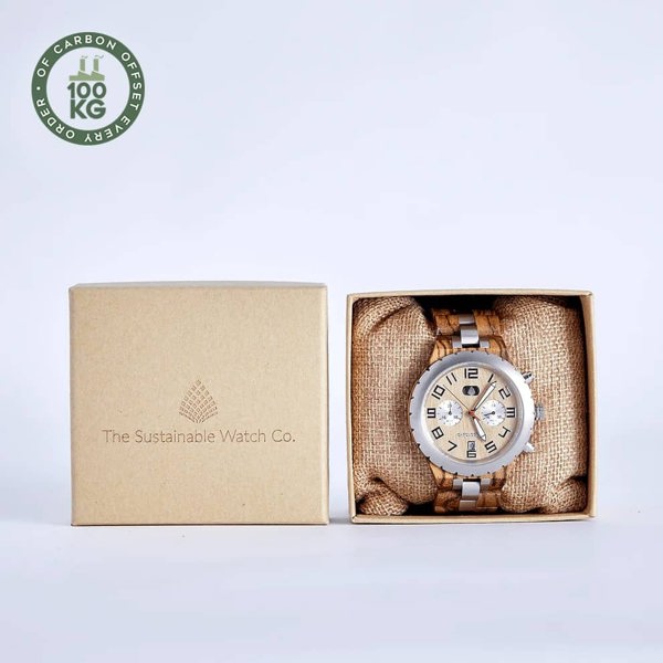 The Sandalwood: Wood Watch for Men - The Sustainable Watch Company