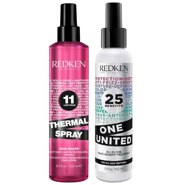 Redken Bundles Duo: Thermal Spray 250ml & One United Treatment 150ml