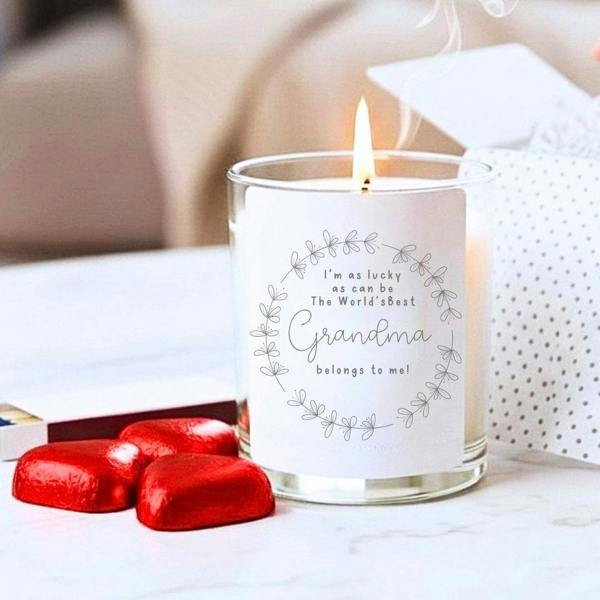 Aye Do Gifts Best Grandma Candle Gift Set | Mum
