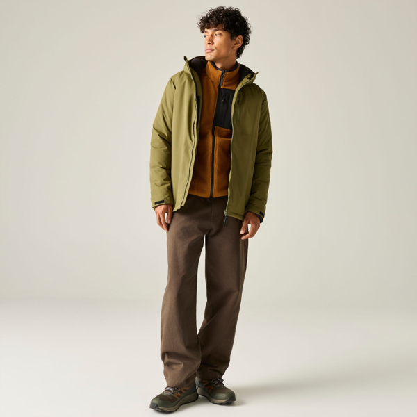 Regatta Mens Frankie Waterproof Insulated Jacket - Nephrite Green