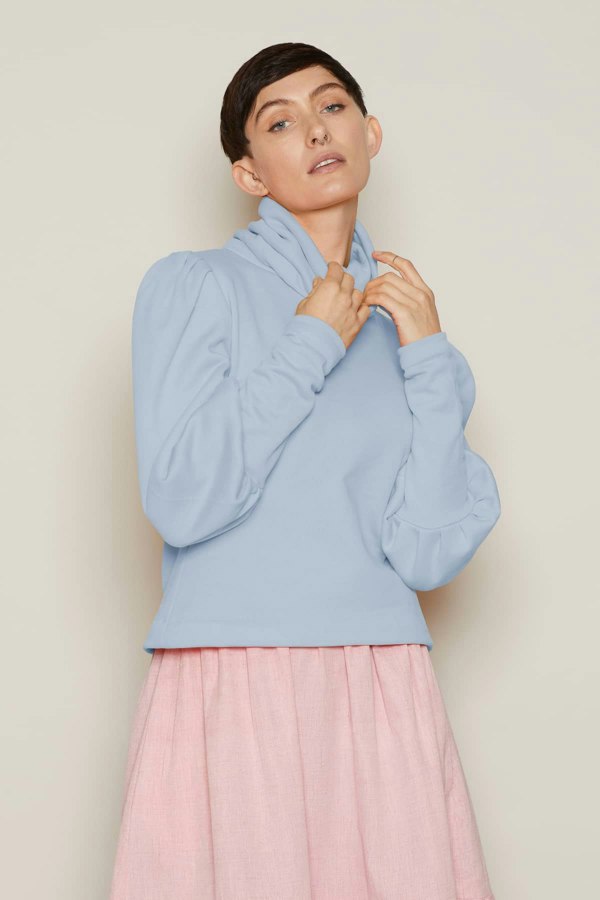 Bo Carter Logi Jumper - Pale Blue