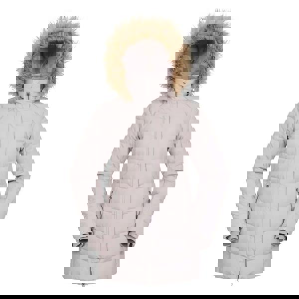 Mountain Warehouse Womens/Ladies Isla II Long Down Jacket - Light Beige - 