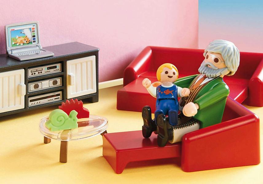 Playmobil Comfortable Living Room - 70207 Playset