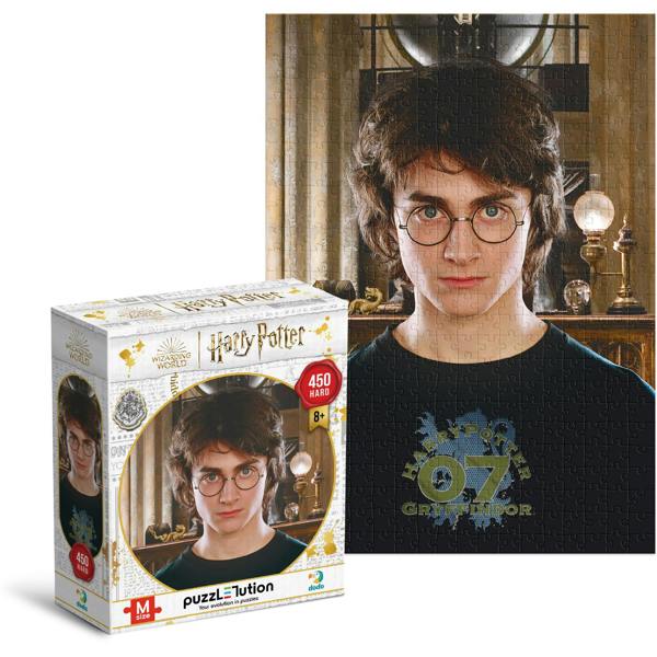 Portrait of Harry Potter Puzzle Hard - White
