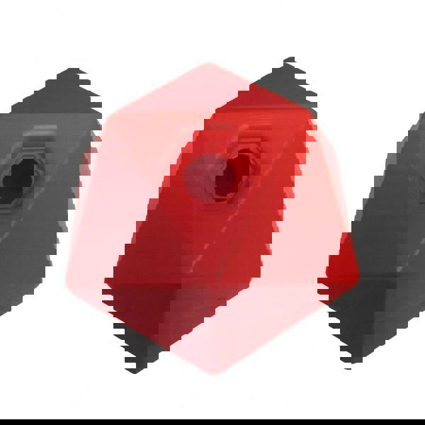 SECUREFIXDIRECT Horse Boredom Treat Snack Ball Red (Feeder Equine Pony Stable)