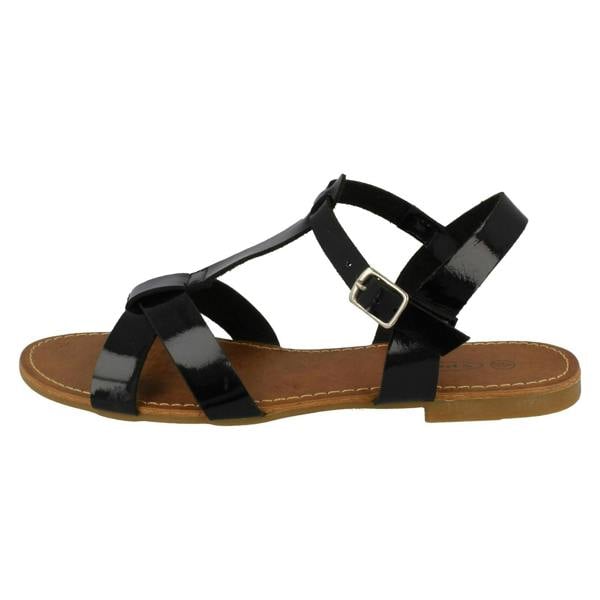 Savannah Ladies Savannah X Stap T Bar Sandal
