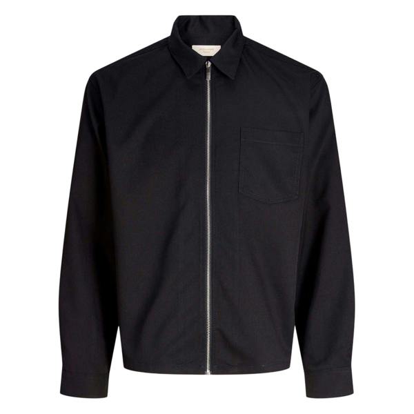 Jack And Jones Mens Party Overshirt - Black - 