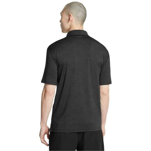 Under Armour Mens Performance Plain Polo Shirt - Black - 