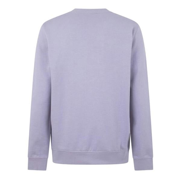 Boss Mens Westart Premium Cotton Crew Neck Sweatshirt - Purple - 