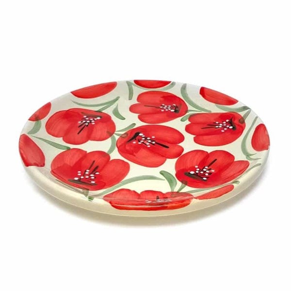 Castilian Poppies - Plates