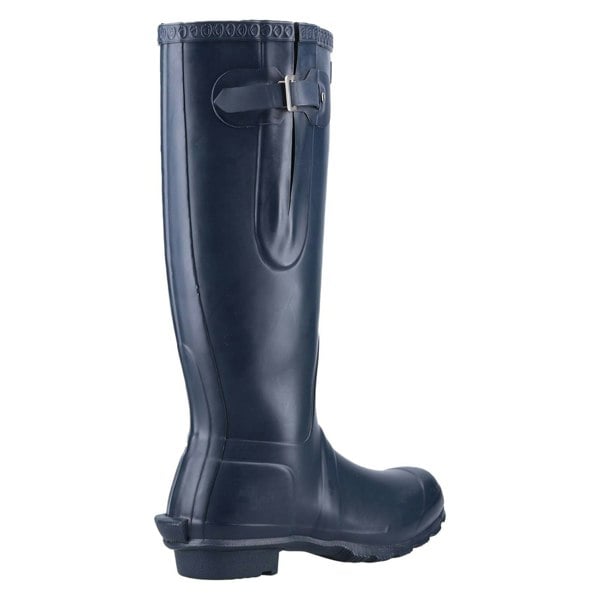 Cotswold Windsor Welly Rubber Women's Navy Wellington Boots