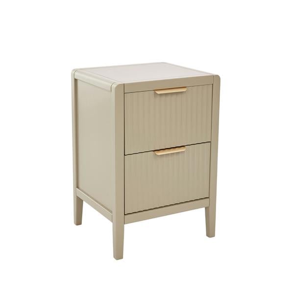 Cabinet Bits Castel 2 Drawer  Bedside Table