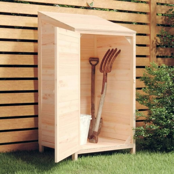 Berkfield Garden Shed 55x52x112 cm Solid Wood Fir