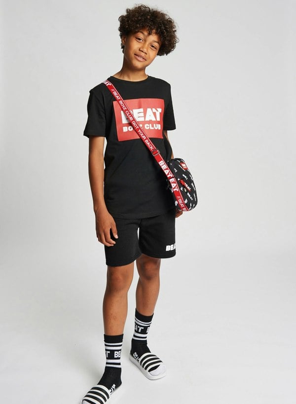 Beat Boyz Club Linear Shorts - Black