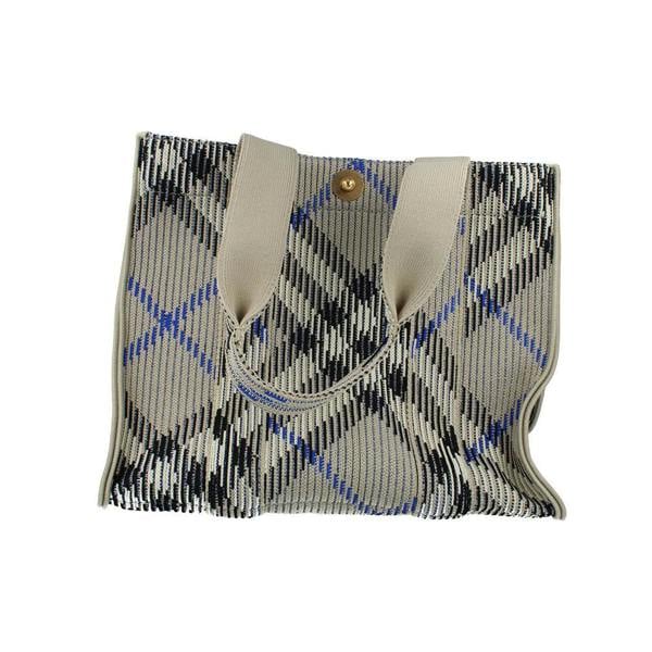 Burberry Small Knitted Tote - Lichen
