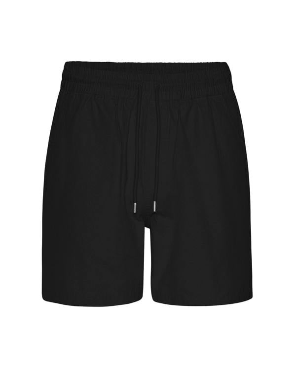Colorful Standard Organic Twill Shorts - Deep Black - CHO - Designer Mens Shorts