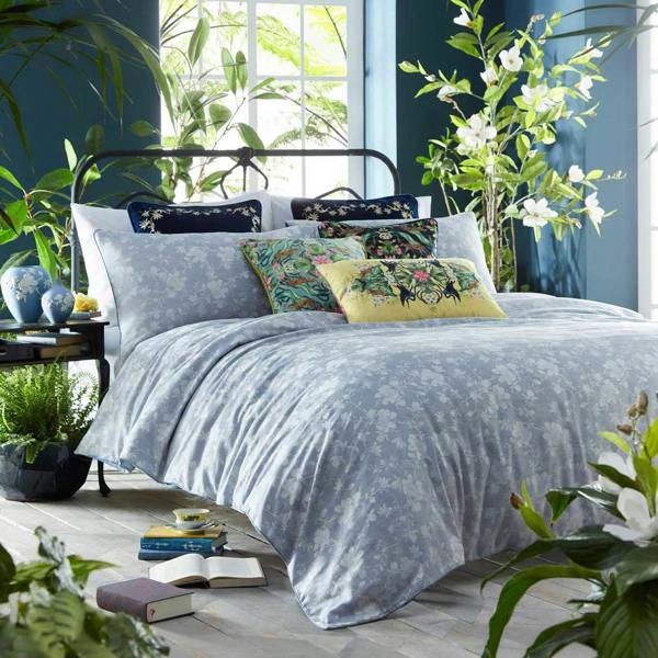 Wedgwood Magnolia Jasper Super King Duvet Cover Set