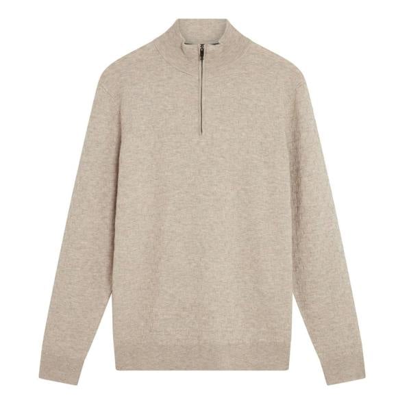Ted Baker MMK KURNLE Ls T Stitch Knitted Half Zip 5