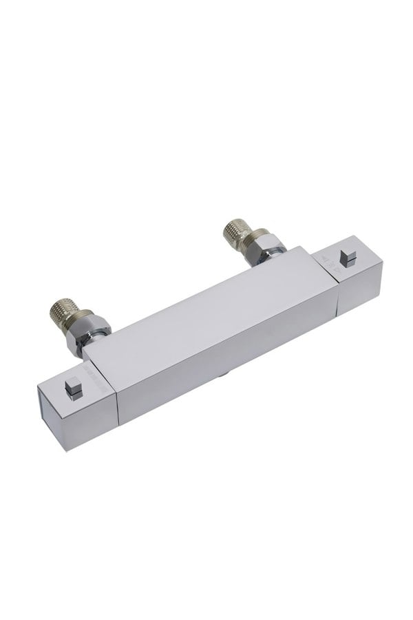 Living and Home 26 x 6.5cm Bath Shower Mixer Temperature Control Valve