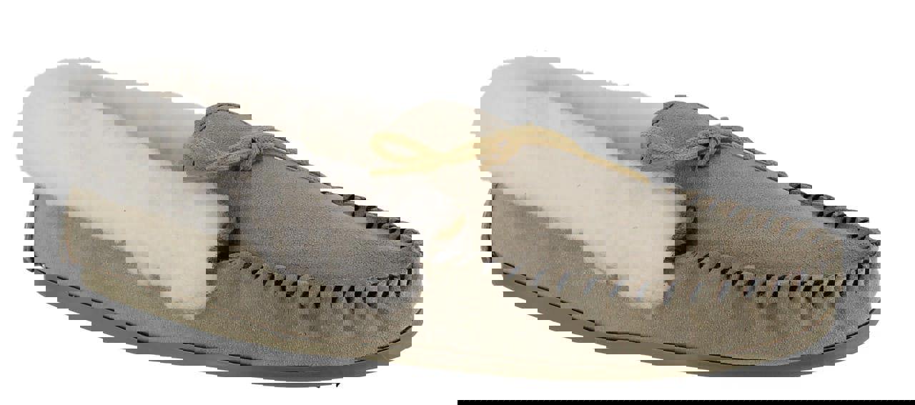 Carrera Womens Suede British Hand Made Real Suede Moccasins Slippers